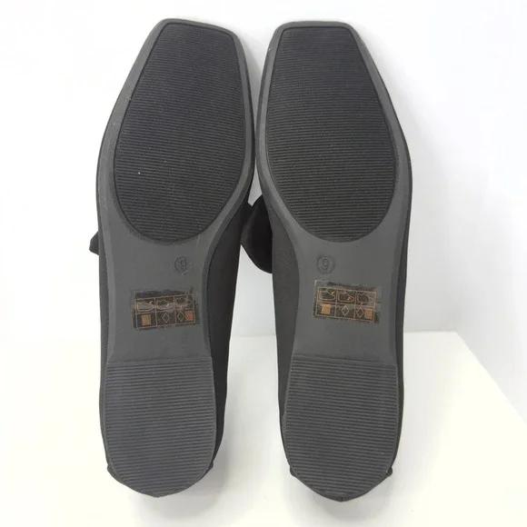 Journee Collection Women's Seralinn Bow Mary Jane Flats Black Size 9 NWT/BOX - Picture 7 of 7